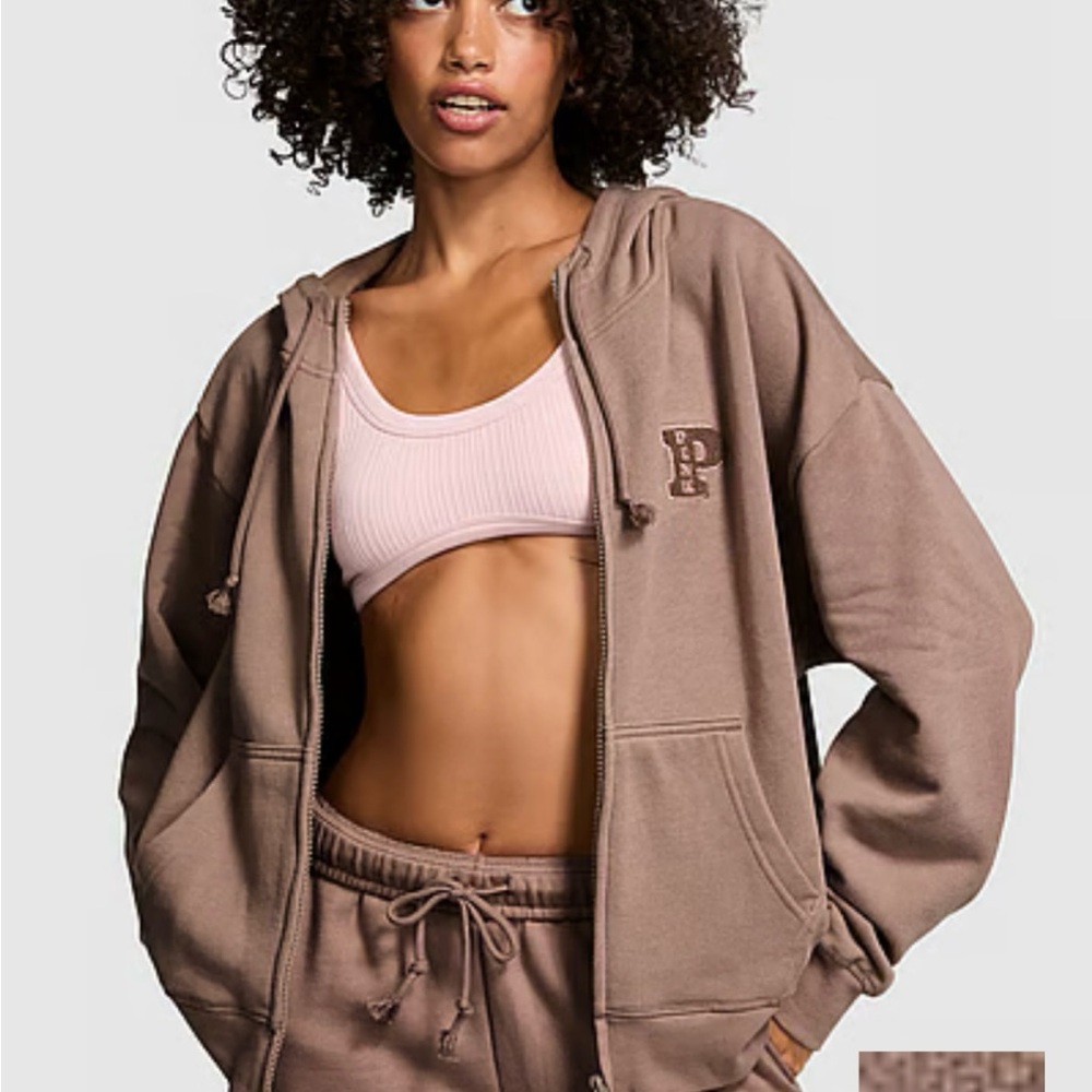 Ivy Fleece Campus Full-Zip Hoodie